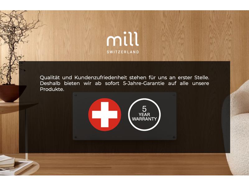 Mill Konvektor CO1200 WiFi3 1200 W Intelligente Wifi3 1200 W Konvektorheizung mit LED Display