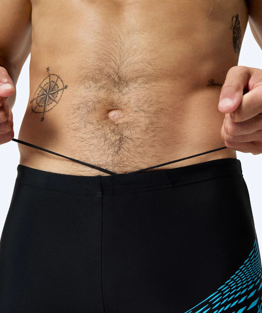 Speedo aquashorts til mænd - Medley Logo - Sort/lyseblå