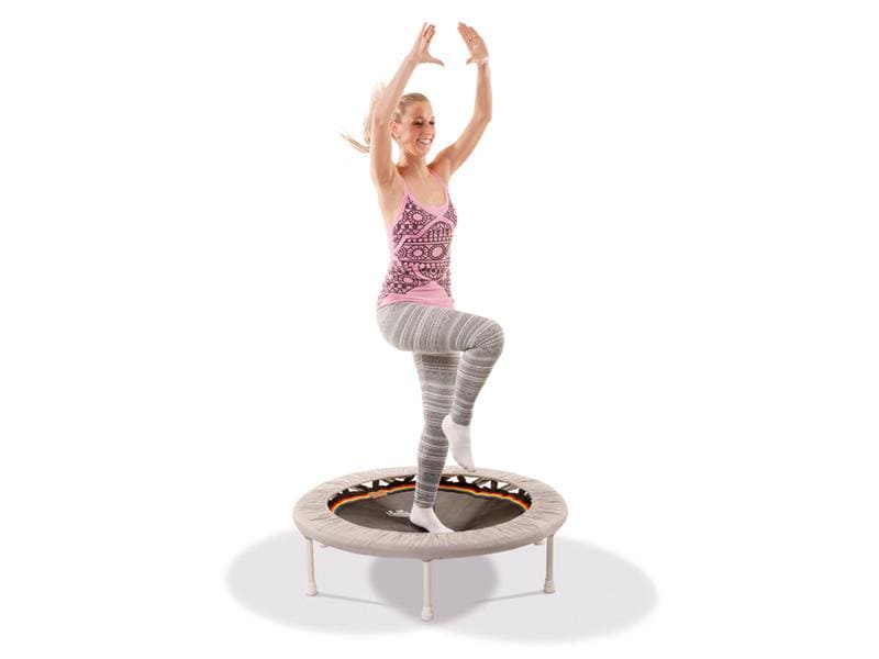 Trimilin Fitnesstrampolin Miniswing Blau,  Ø 102 cm, bis 85 Trampolin Miniswing, blau
