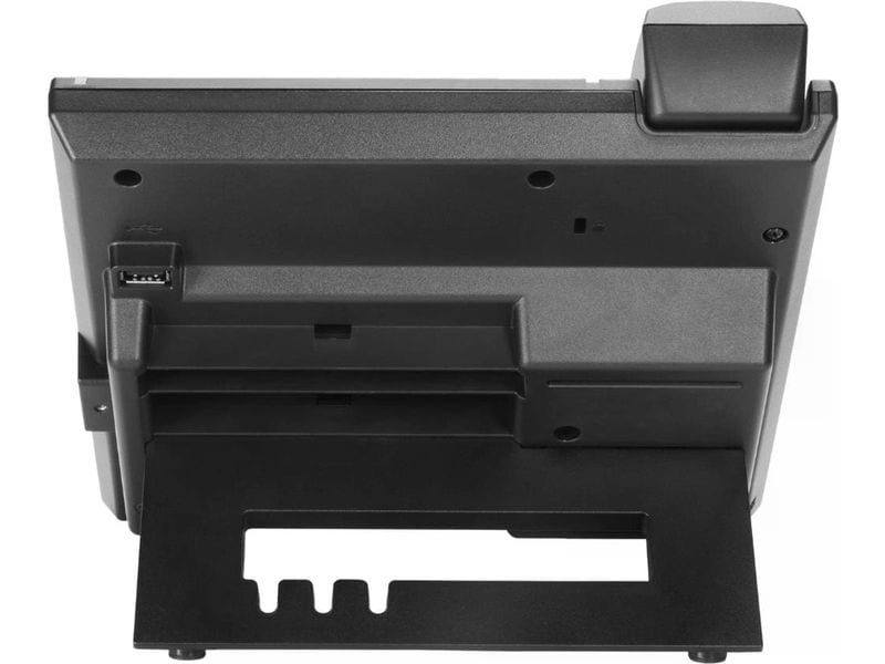 HP Tischtelefon Poly VVX 450 Obi Edition Schwarz, Google Vo IP-Tischtelefon mit 12 Leitungen mit Google Voice Zertifizierung
