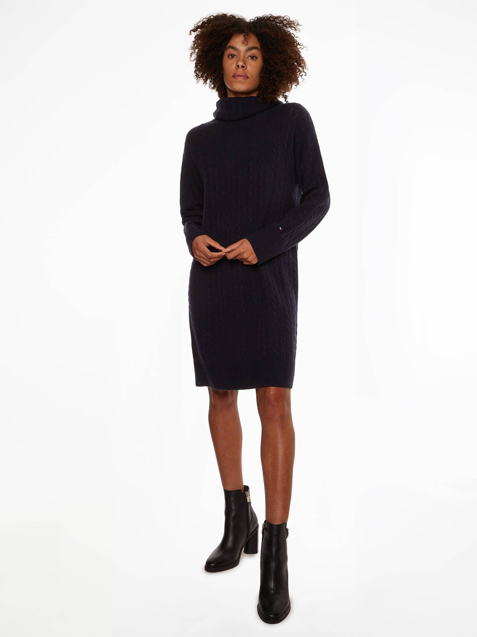 Tommy Hilfiger| Damen Strickkleid aus Wolle
