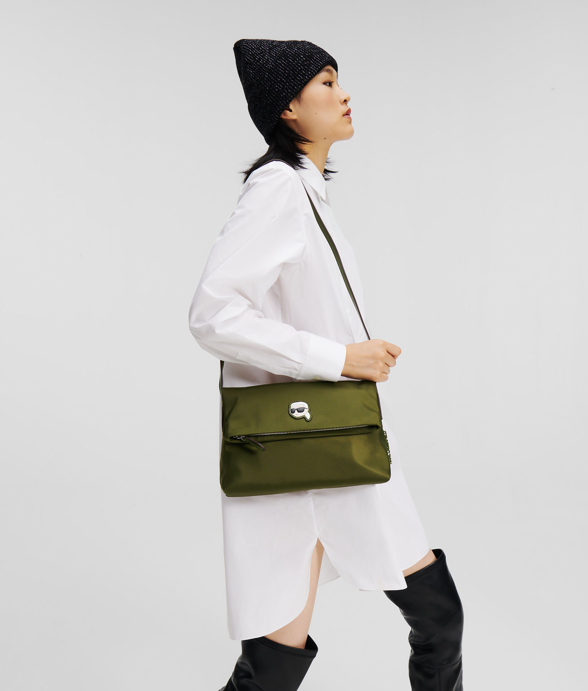 SAC BANDOULIÈRE PLIÉ EN NYLON K/IKONIK