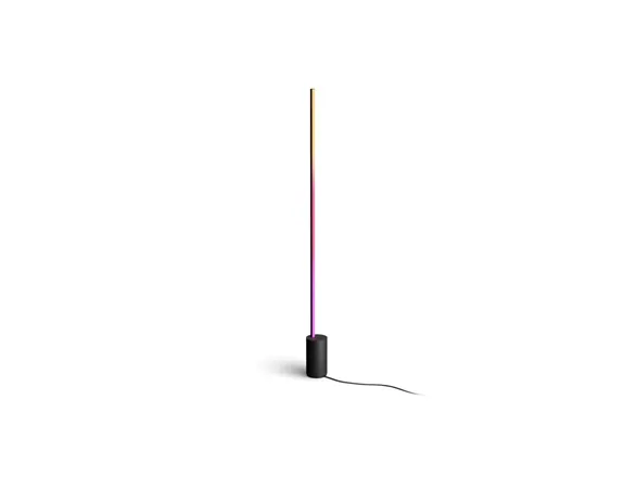 Philips Hue White and Color Ambiance Gradient Signe - Gulvlampe - LED - 29 W - 16 millioner farver/varmt til køligt hvidt lys - 2000-6500 K - sort