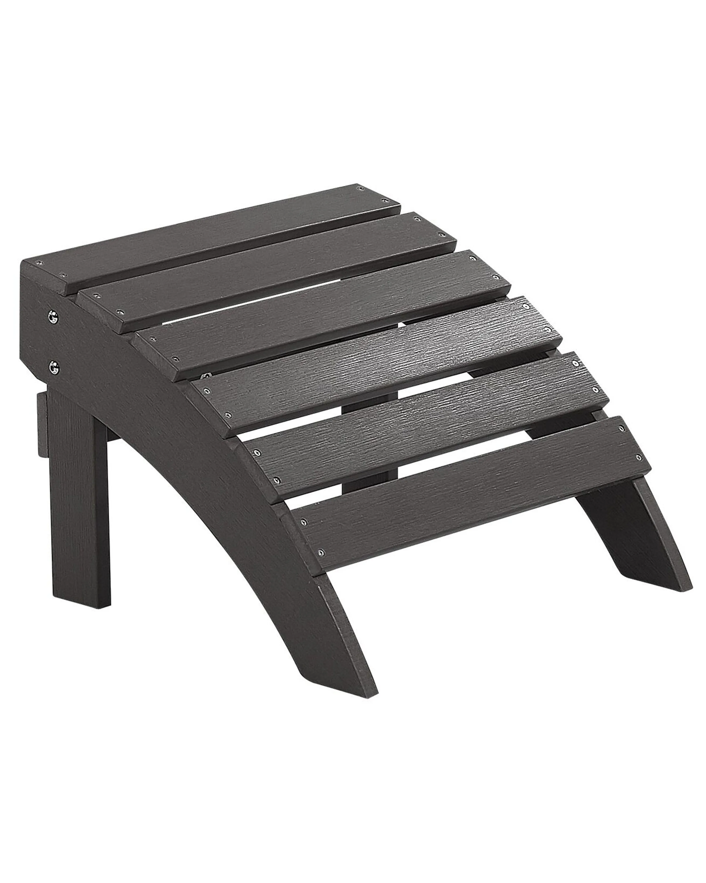 Tuinstoel ADIRONDACK met voetenbank Donkergrijs