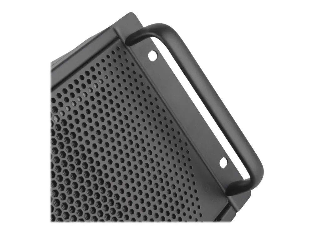 SilverStone RM42-502 - Rack-monterbar - 4U - SSI EEB - ingen strømforsyning (ATX / PS/2) - sort - USB/Lyd