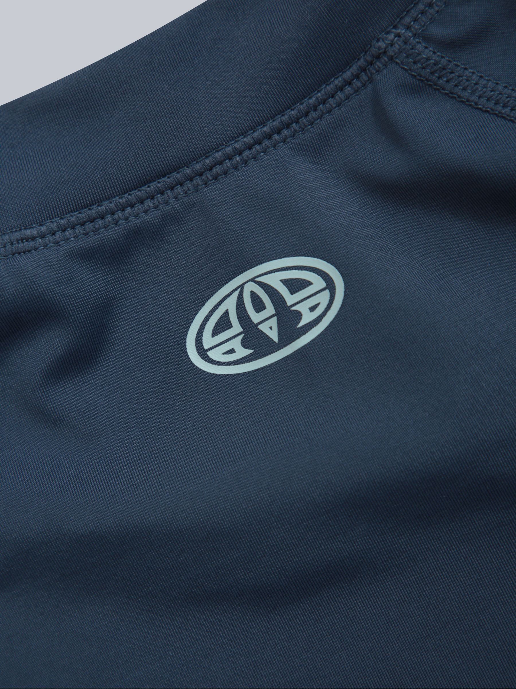 Blauw - Animal Sonny sneldrogend surfhemd met logo voor heren