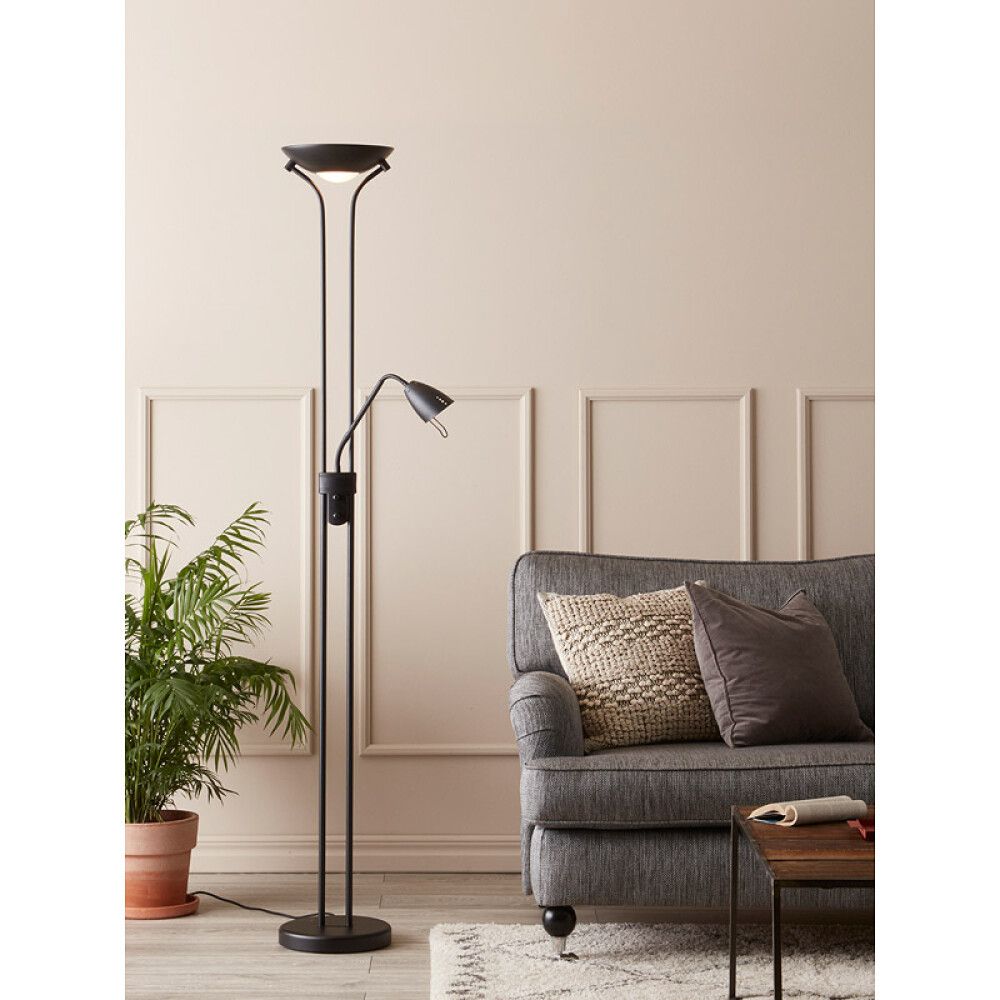 GULVLAMPE MARKSLÖJD DETROIT 2 SVART