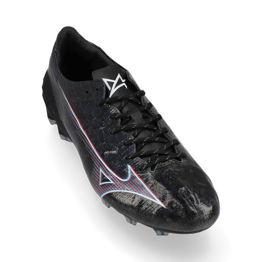 Mizuno Alpha Pro FG/AG Black Pack - Noir/Rouge/Bleu