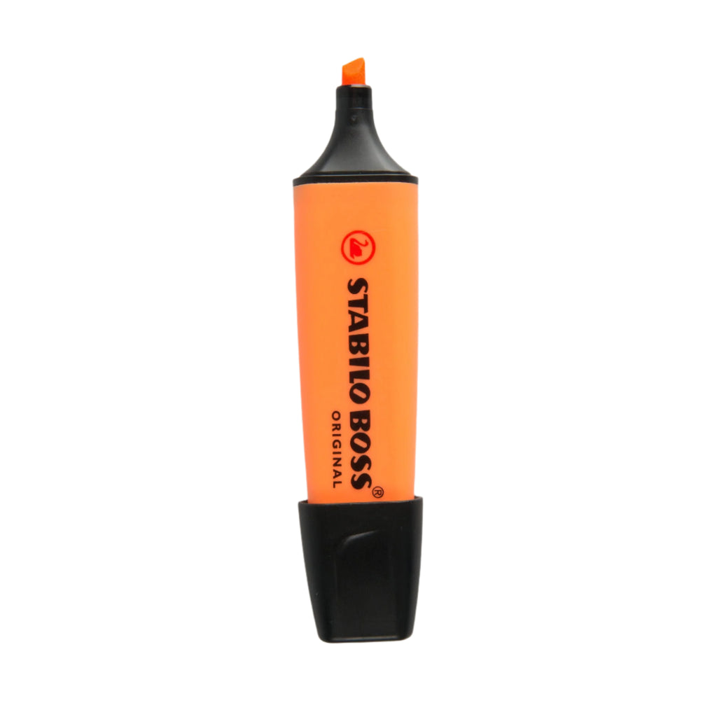 Marcador Fluor Laranja Stabilo Boss