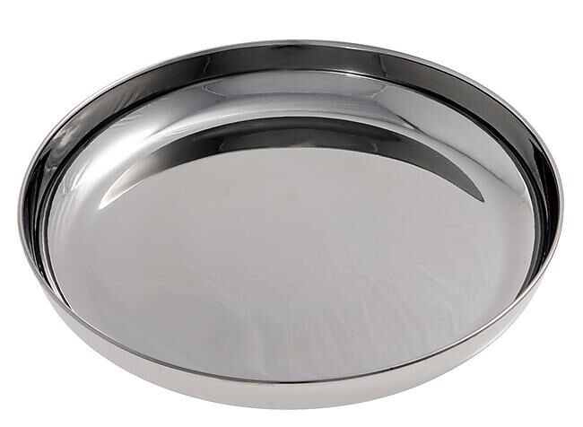 CAO - ASSIETTE INOX DIAM 18