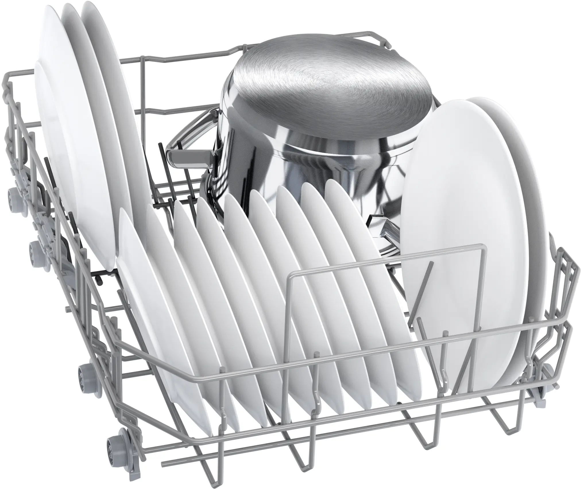Serie 4 Vrijstaande vaatwasser 45 cm Wit