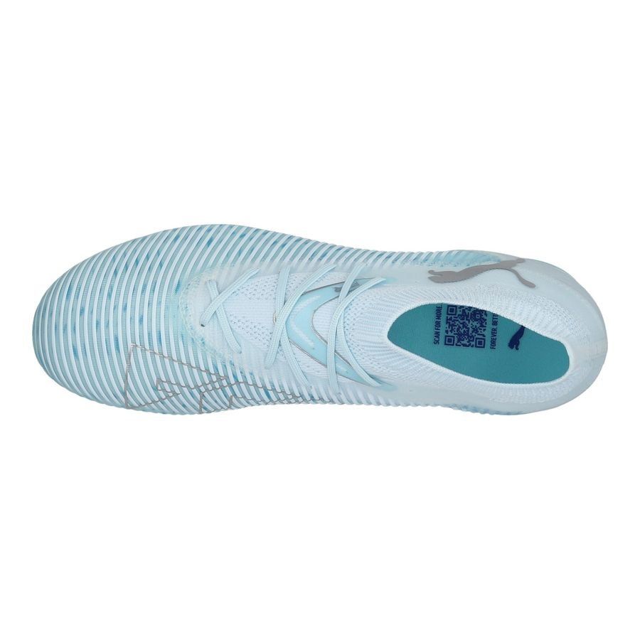 PUMA Future 8 Match FG/AG Light Up - Icy Blue/Turquoise/Lapis Lazuli Femme ÉDITION LIMITÉE