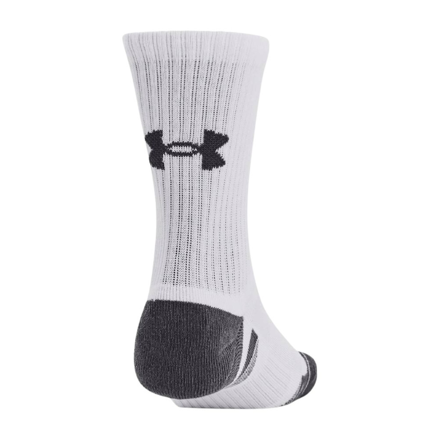 Under Armour Performance Sportsokken 3-Pack Wit Grijs