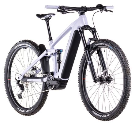 VTT Électrique Tout-Suspendu Cube Stereo Hybrid One44 EXC 800 Shimano Deore XT 12V 800 Wh 29'' Violet Rose Cyclamen 2025