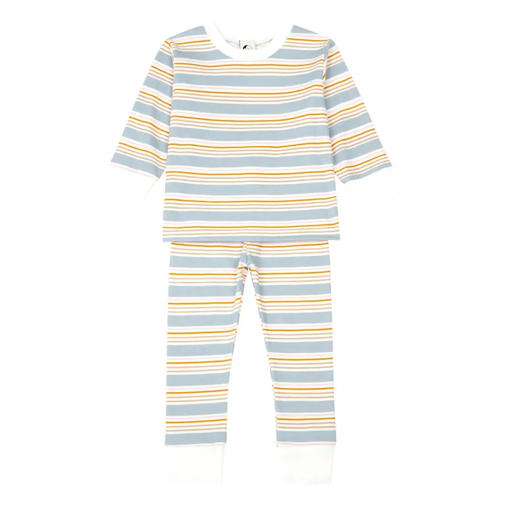 Sleepy Doe Pyjama Coton Bio Holiday | Gris