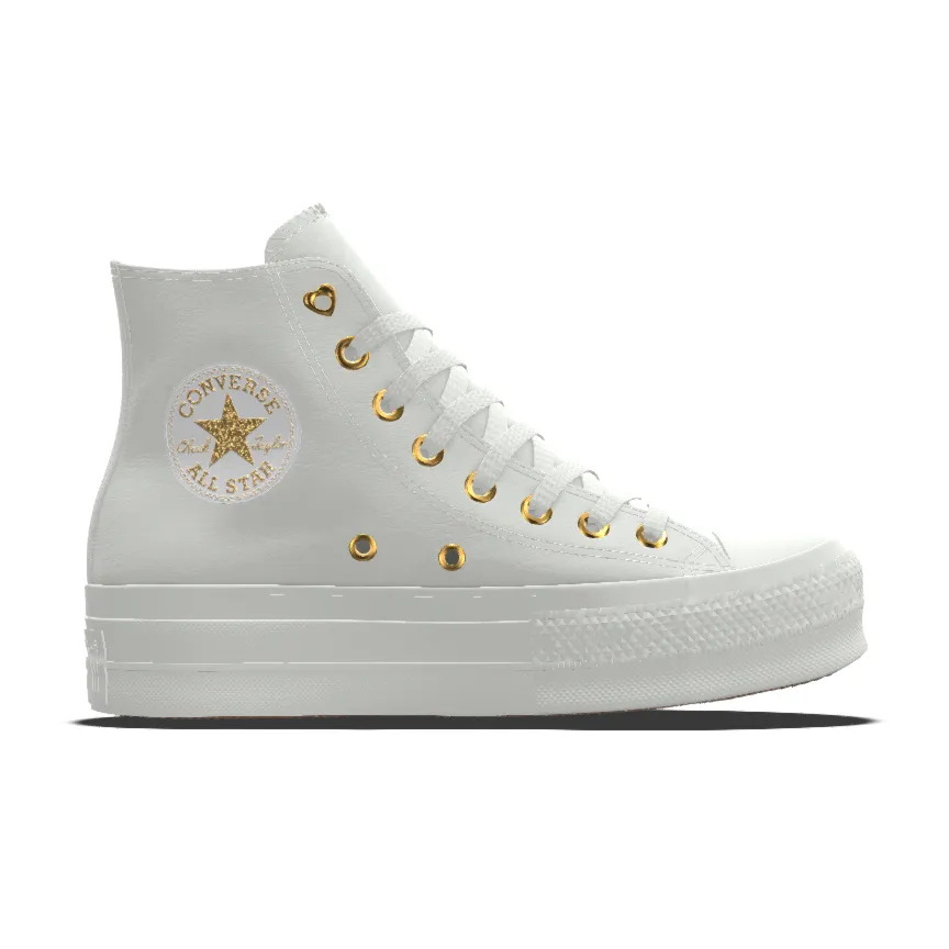 Custom Chuck Taylor All Star Lift Platform Premium Wedding By You