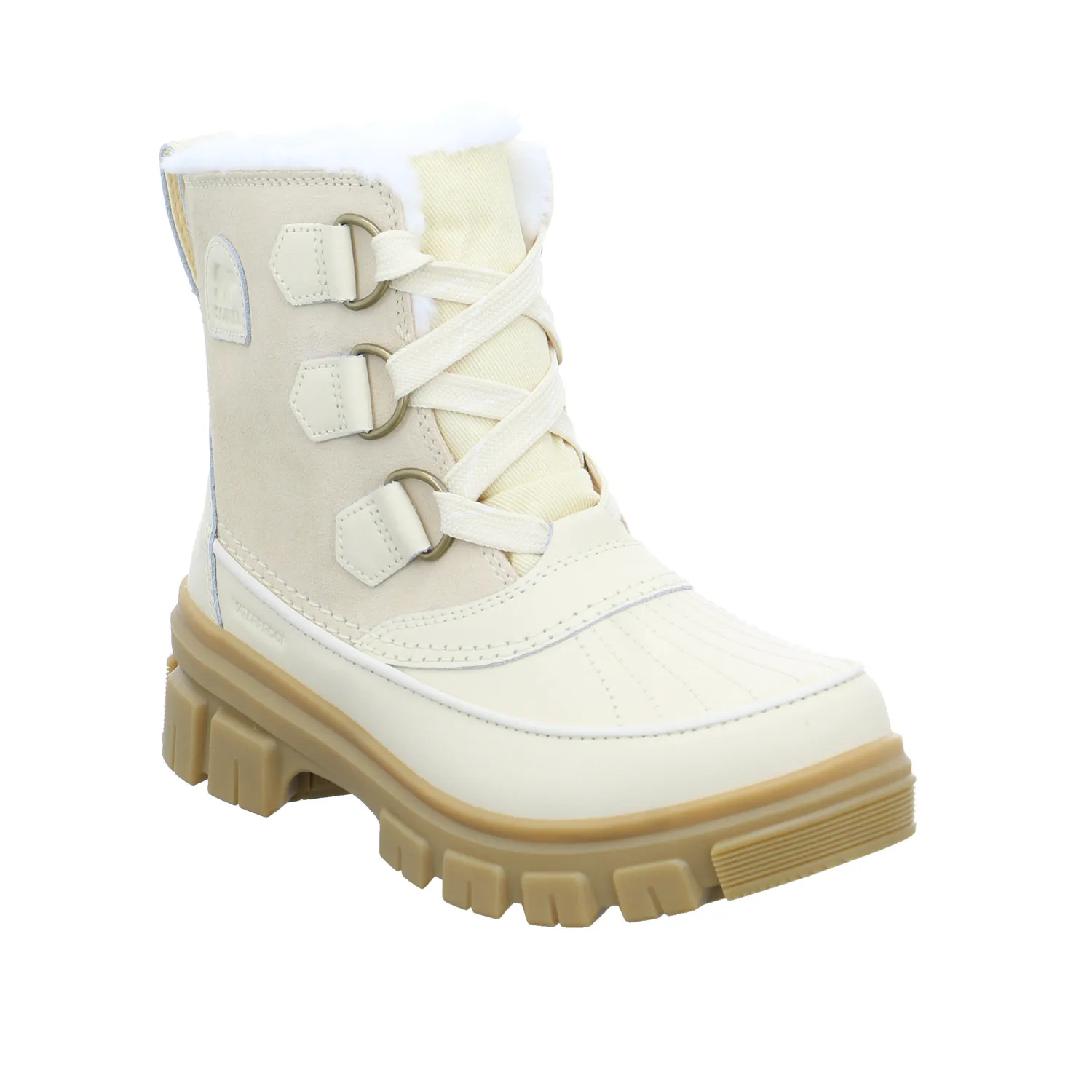 SOREL Snowboot Offwhite Leder  wasserdicht