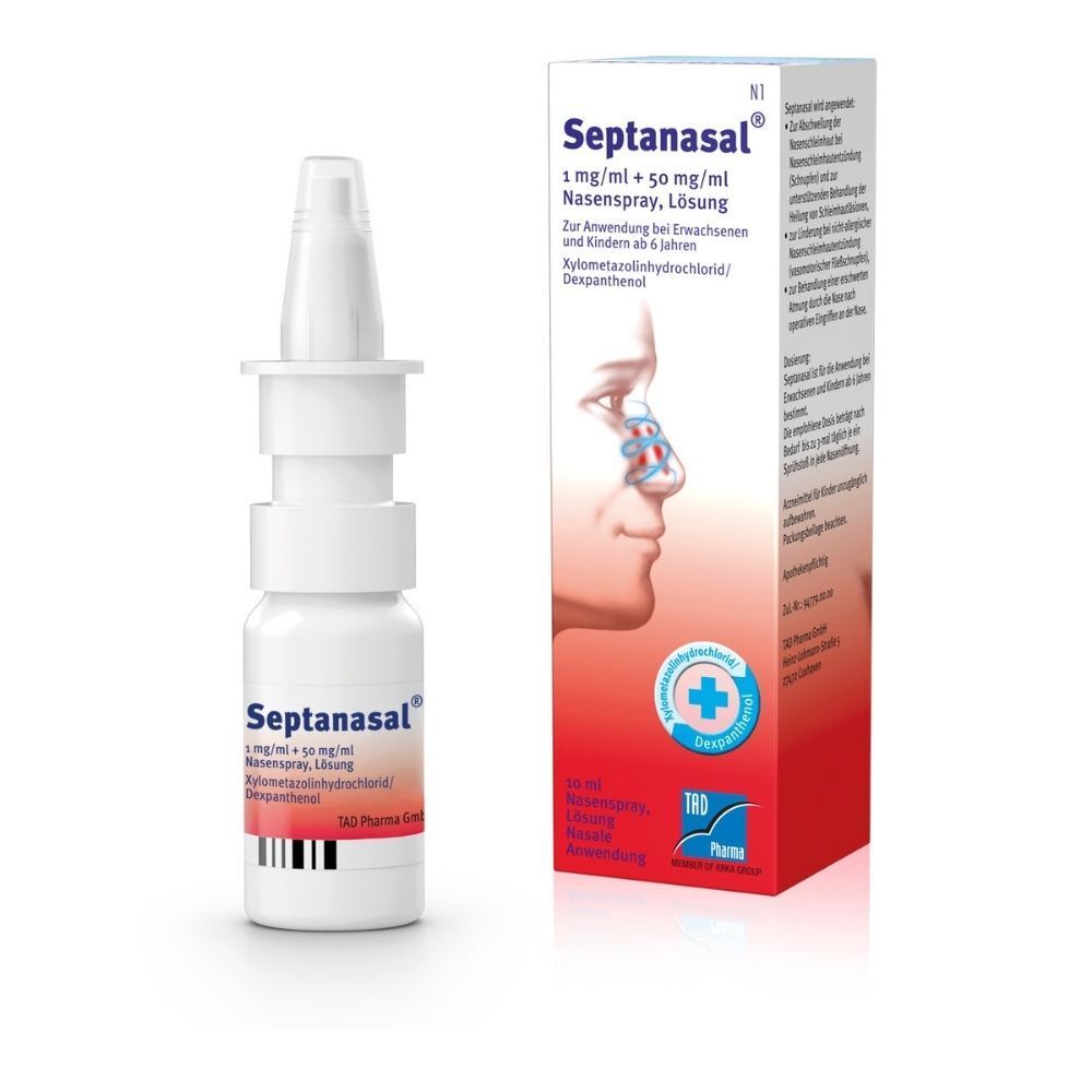 Septanasal® 1 mg / ml + 50 mg / ml