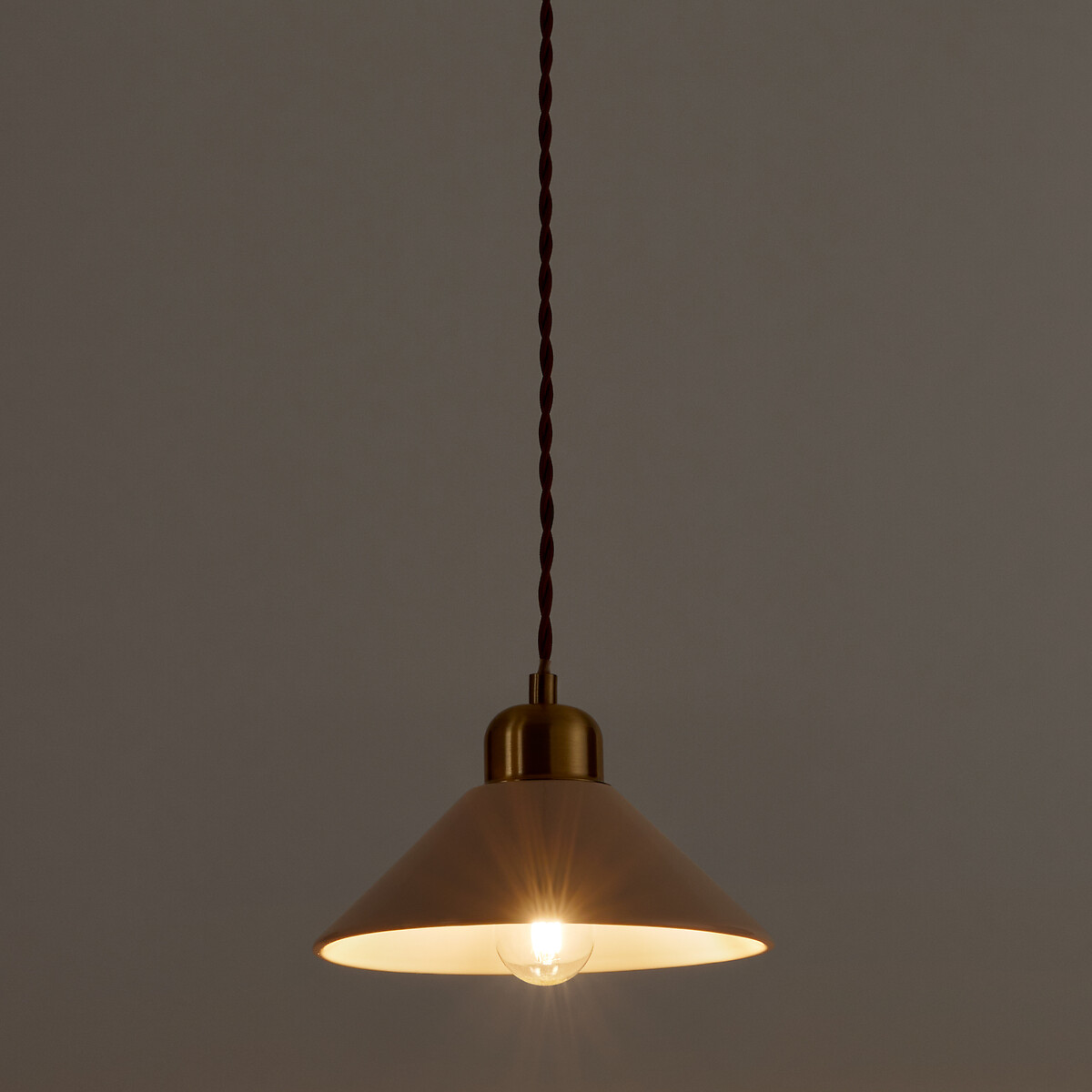 LA REDOUTE INTERIEURS<br>Luminária pendente de cerâmica Ø20 cm, Nilana