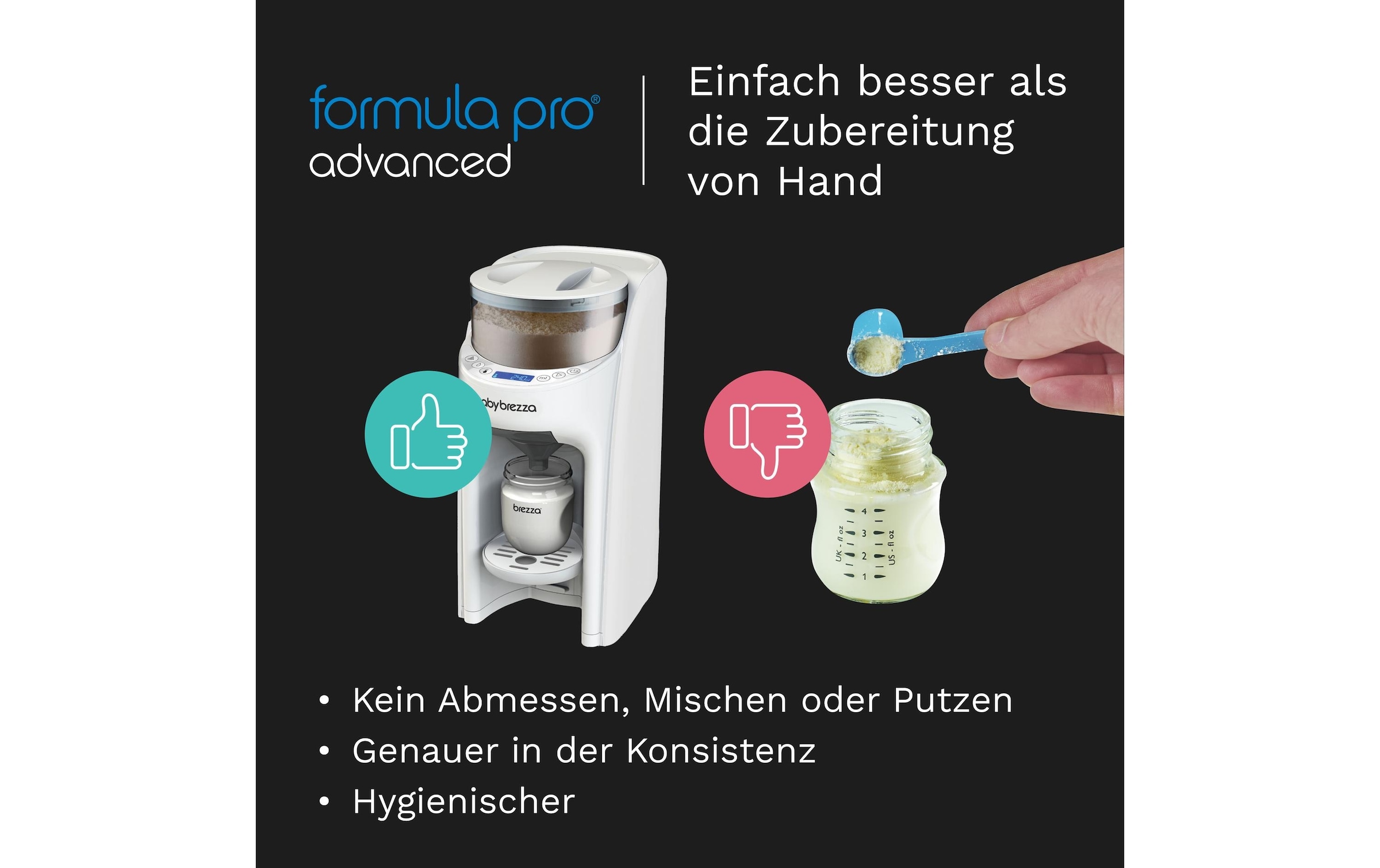 Flaschenwärmer »Baby Brezza Formula Pro Advanced«
