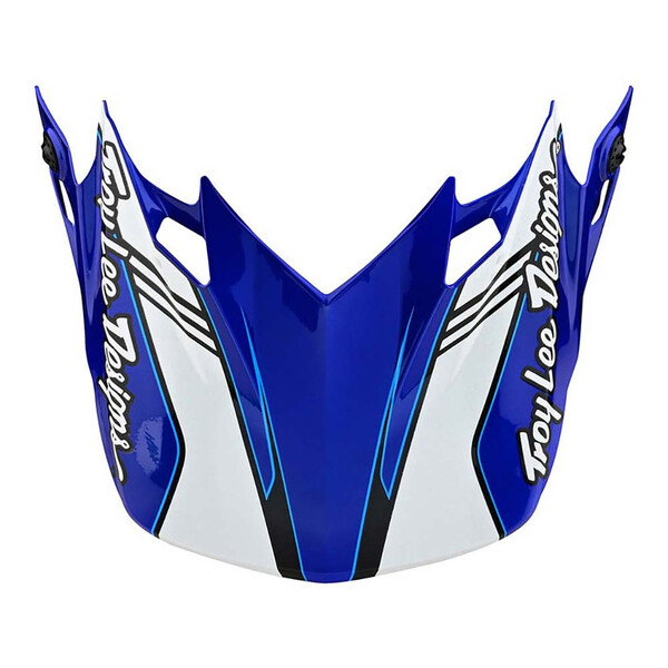 Troy Lee Designs - Casque SE4 Polyacrylite Matrix Bleu / Blanc