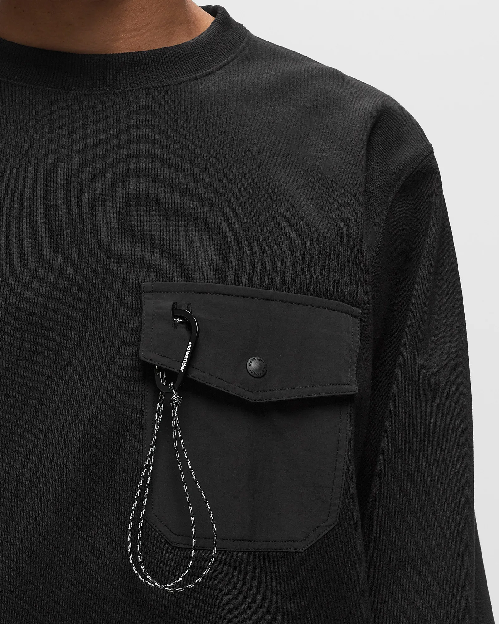 Gramicci X AND WANDER PRINT SWEATSHIRT
