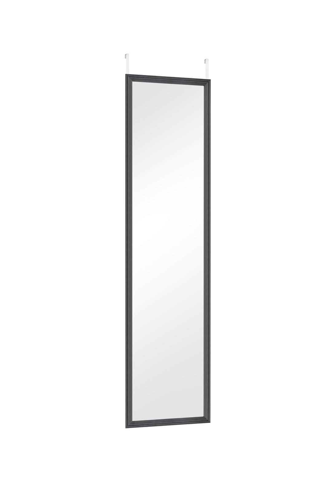 Türhängespiegel RIA 30 x 120 cm schwarz