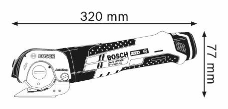 Bosch GUS 12V-300 Accu universele schaar (in L-Boxx) - 06019B2905
