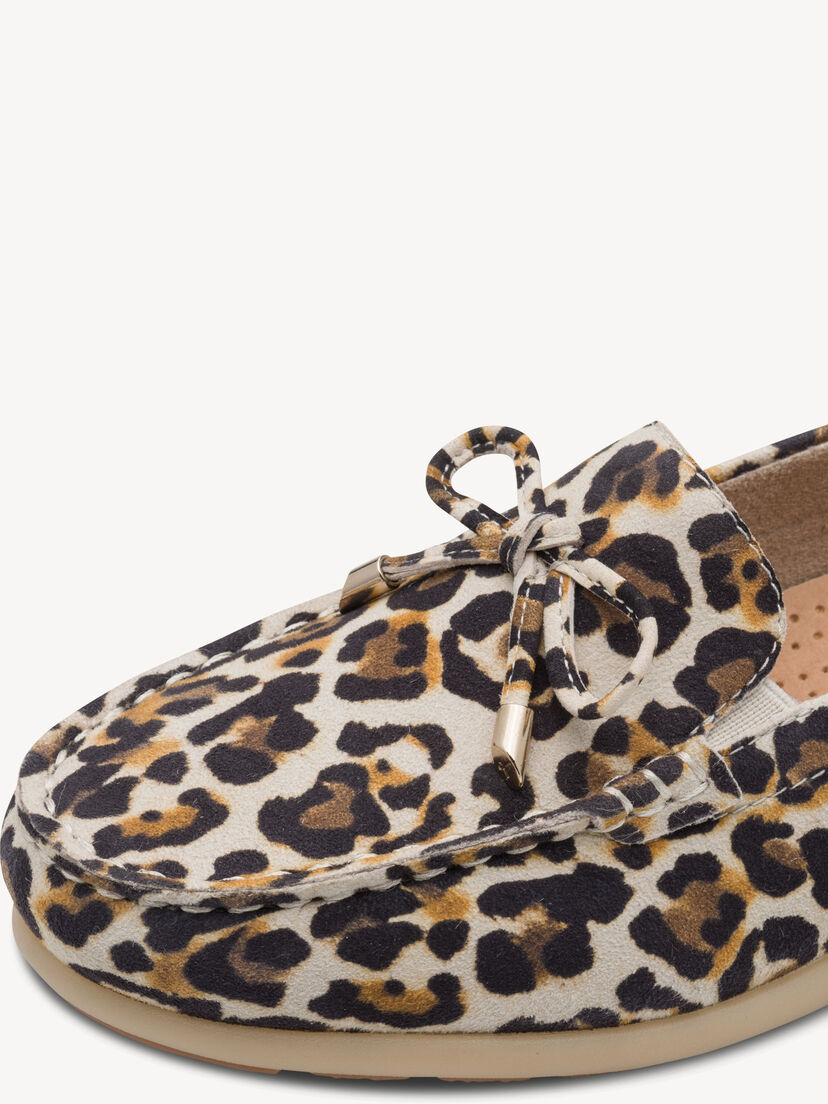 Leren Instappers - beige