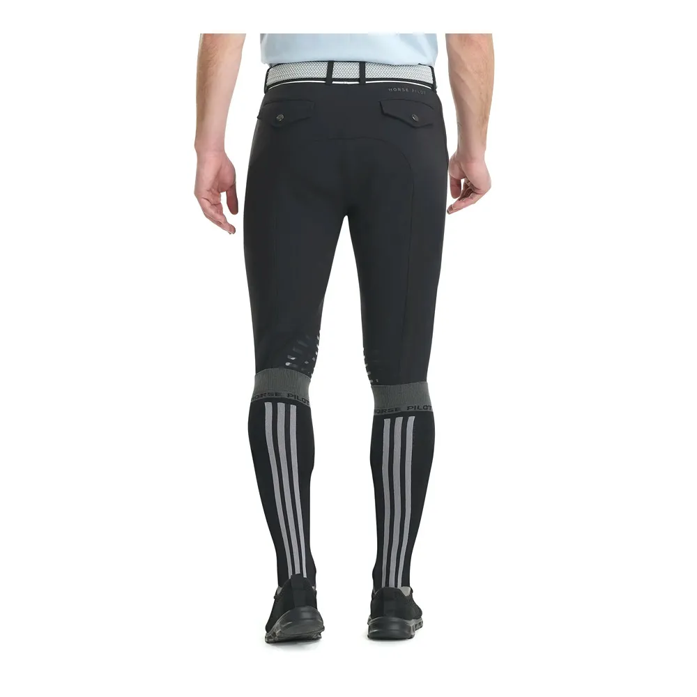 Horse Pilot X-DESIGN - Pantalon siliconé Homme black
