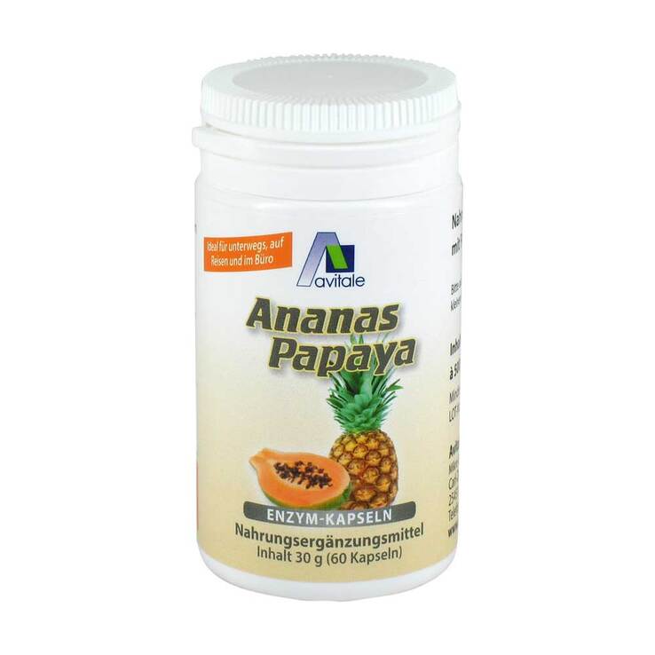 Ananas Papaya Kapseln, 60 St
