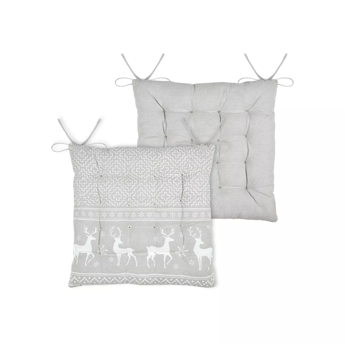 Coussin de chaise carré coton (40 x 40 cm) Arbin Beige