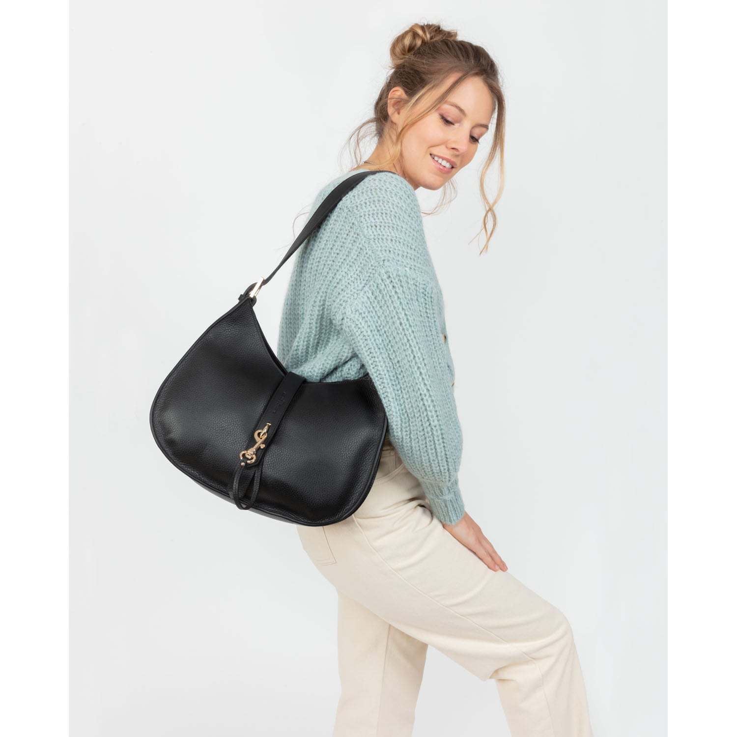 Foulonné Double Hook-Sac besace