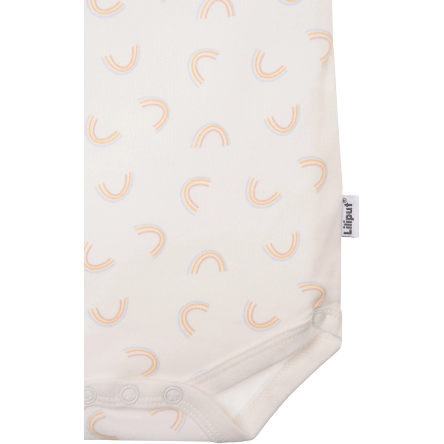 Liliput Wickelbody Regenbogen weiss