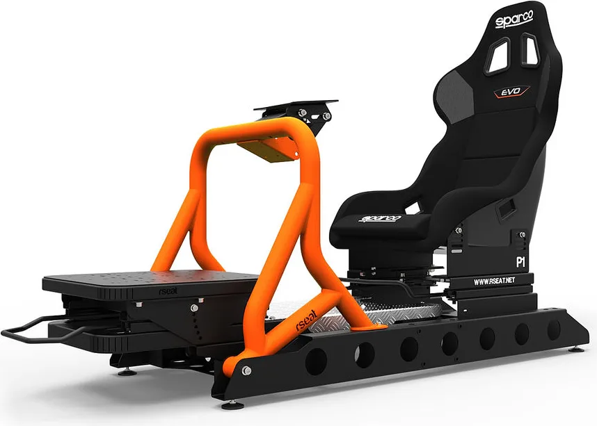 rSeat P1 Orange Sièges simulation gaming