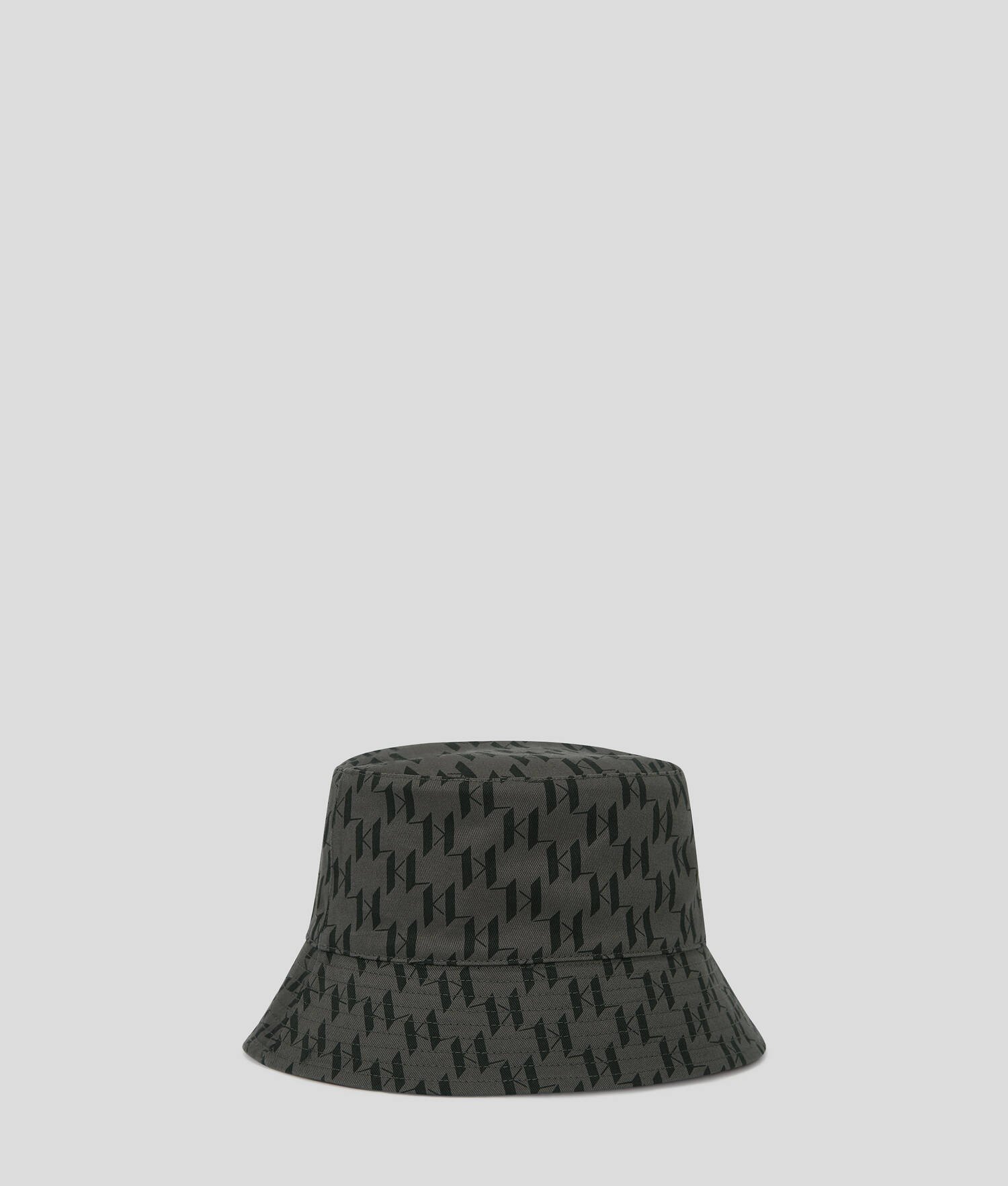 BOB REVERSIBLE KL MONOGRAM - Noir/Gris