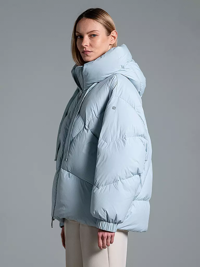 DUNO Daunenjacke PEGGIE hellblau