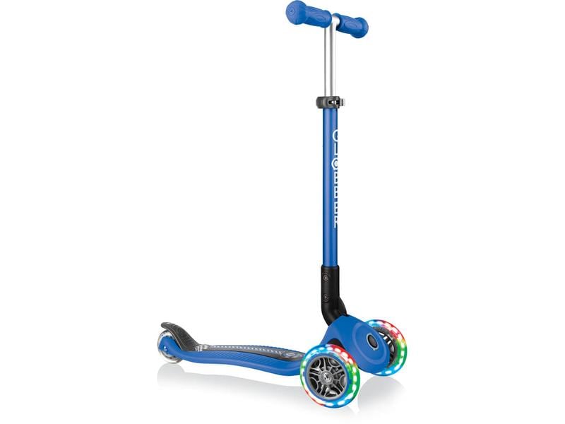 GLOBBER Scooter Primo Foldable Fantasy Lights Blau Faltbares Kickboard
