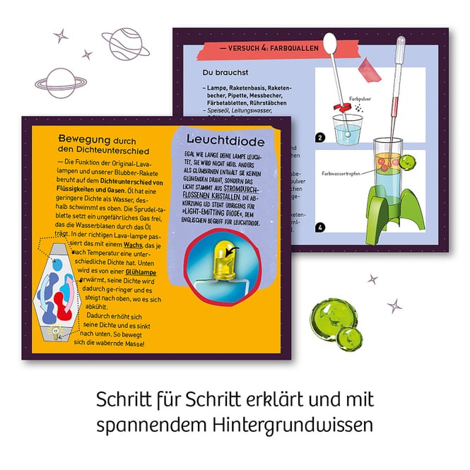 Space Bubbles - Mitbring-Experimente