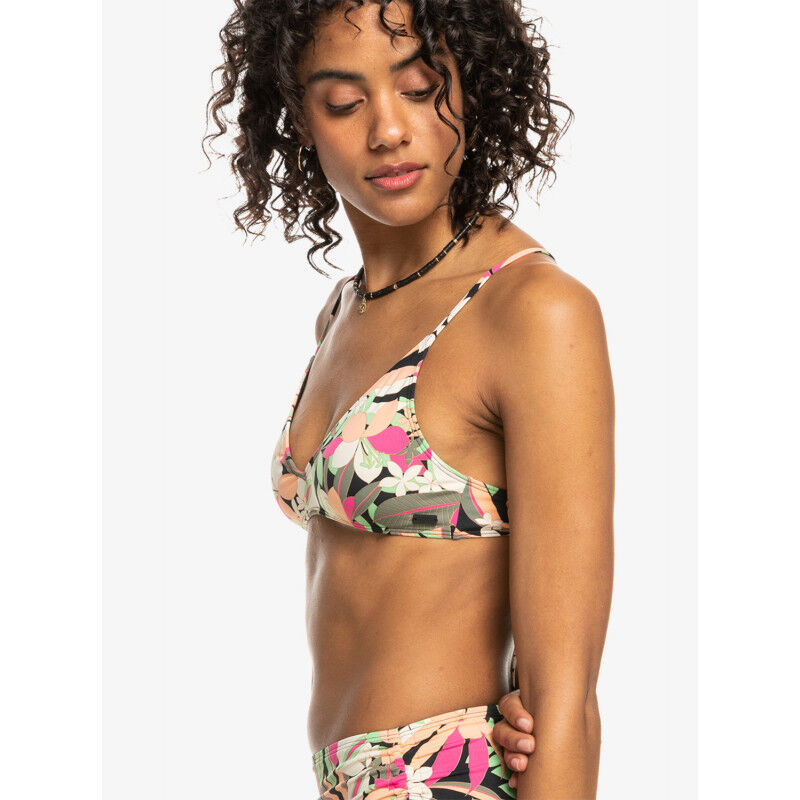 Printed Beach Classics Strappy Bra - Haut de bikini femme