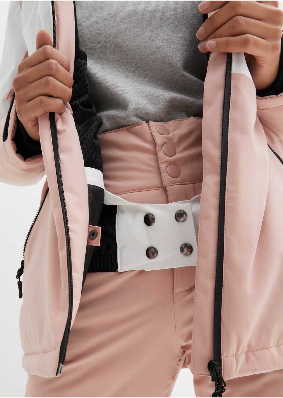Veste de ski fonctionnelle à capuche, étanche
