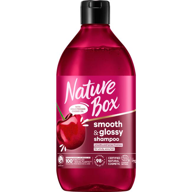 Nature Box Cherry Smooth & Glossy Shampoo 385 ML