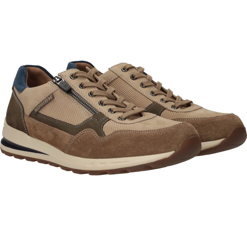Mephisto Bradley Sneakers Bruin Heren