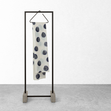Sealskin douchegordijn mood 180x200cm blauw/wht