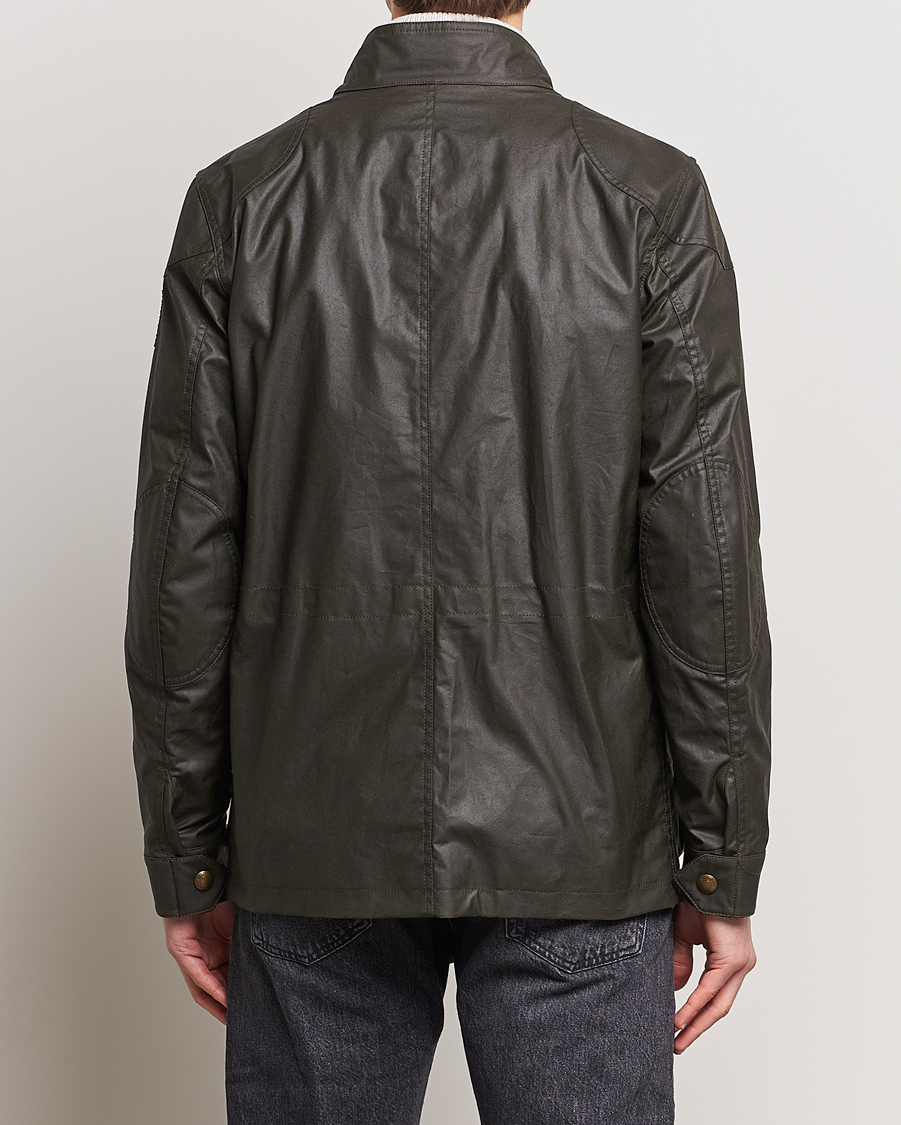 Belstaff Fieldmaster Waxed Jacket Faded Olive