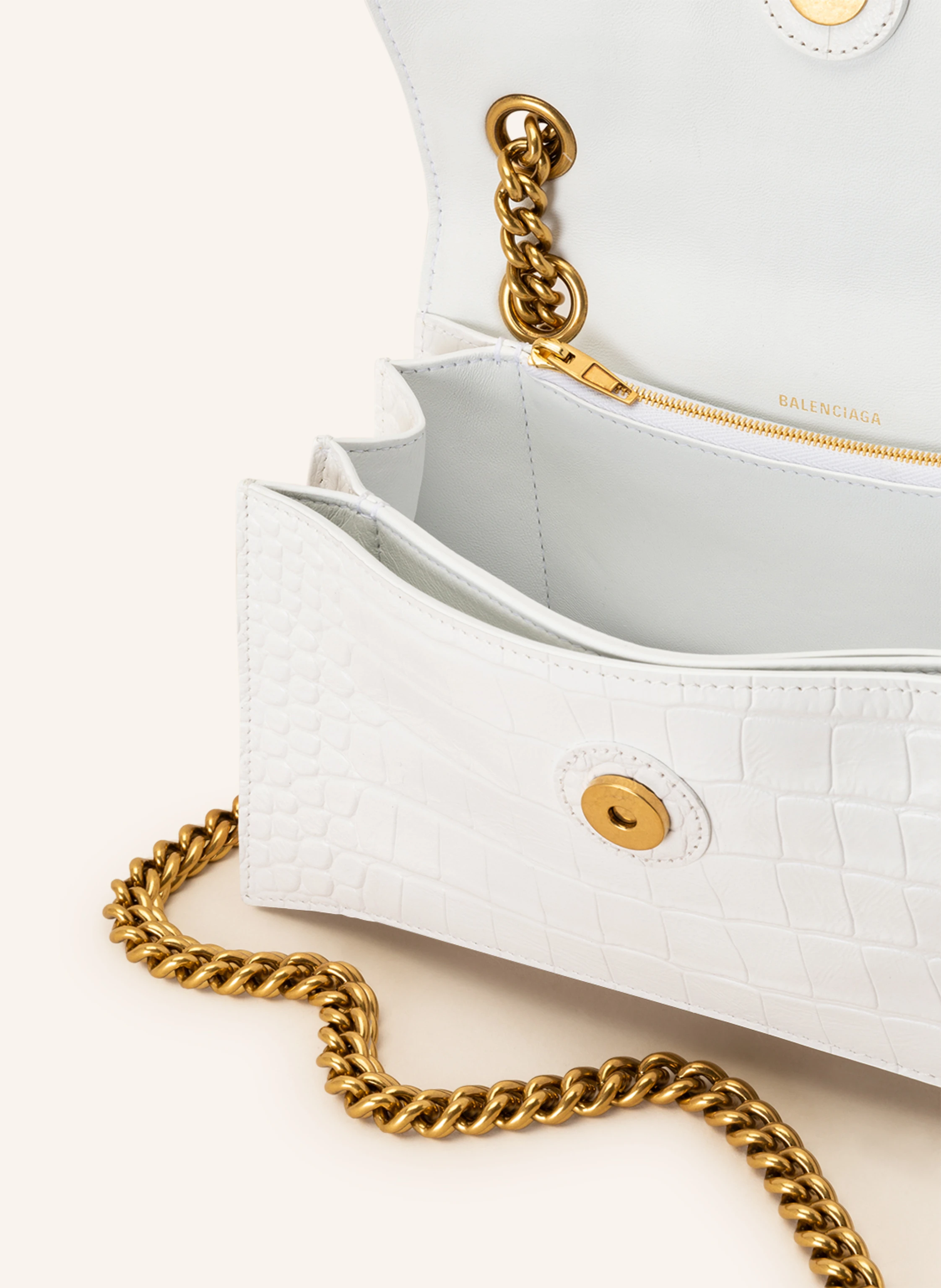 BALENCIAGA Schultertasche CRUSH CHAIN BAG SMALL