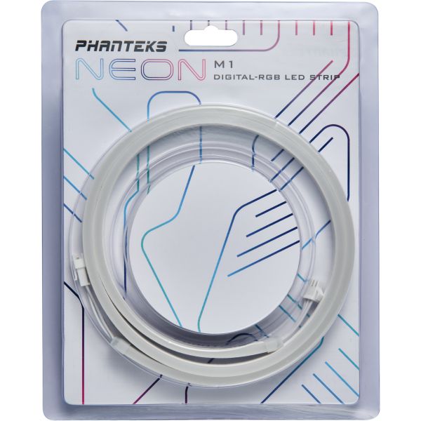 Phanteks LED-Strip Neon D-RGB- 1m Branca