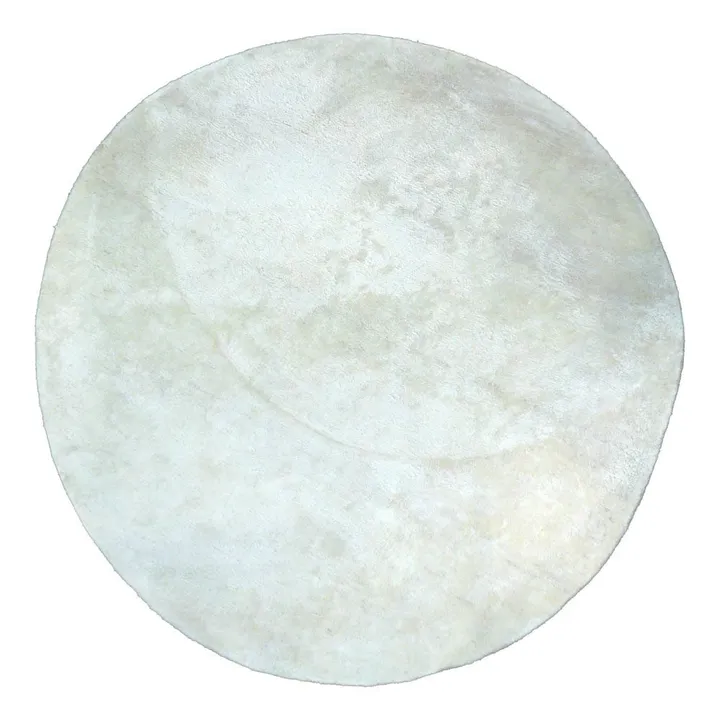 Pilepoil Tapis rond | Blanc