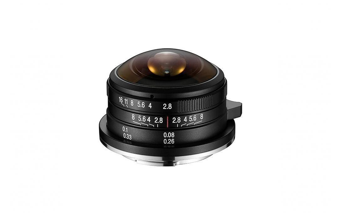 Festbrennweite 4 mm F/2.8 Fisheye – Fujifilm X-Mount<br>Für spektakuläre Fischauge-Aufnahmen