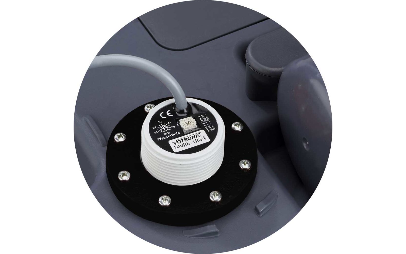 Votronic Tankelektrode 20 K-WC Tankgeber für Kunststoff- oder Metall-Tanks